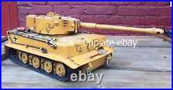 TIGER TANK Panzerkampfwagen VI handmade TINPLATE MODEL BLECHMODELL military army