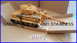 TIGER TANK Panzerkampfwagen VI handmade TINPLATE MODEL BLECHMODELL military army