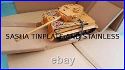 TIGER TANK Panzerkampfwagen VI handmade TINPLATE MODEL BLECHMODELL military army