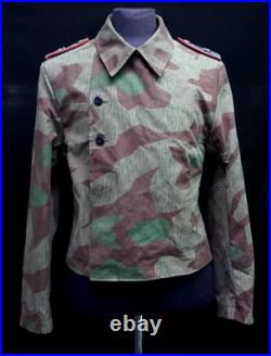 Tailored from Original WWII Zeltbahn. Splinter Camo Wrap. Water repellent Tailored from Original WWII Zeltbahn. Splinter Camo Wrap. Water repellent