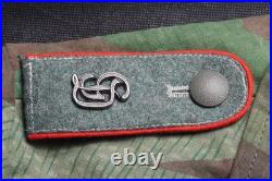 Tailored from Original WWII Zeltbahn. Splinter Camo Wrap. Water repellent