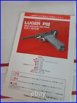 Tanaka Luger P08 Airsoft Pistol