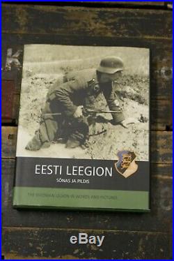 The Estonian Legion In Words And Pictures Huge Book Ww2 Estonia Waffen Ss 1944