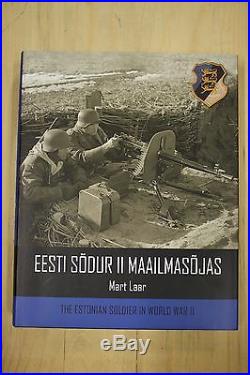 The Estonian Soldier in World War II Huge Picture Book ww2 Estonian waffen 1
