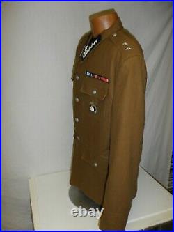 U3B-109 WW 2 Polish Officer Uniform Tunic Breaches Cap Shako 1st Lt Infantry