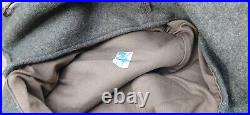 UNISSUED WWII German Wool M43 WINTER Wool Service Field Cap 100% Authentic