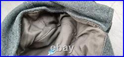 UNISSUED WWII German Wool M43 WINTER Wool Service Field Cap 100% Authentic