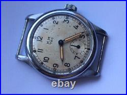 Ultra rare watch Wehrmacht WW2 Kriegsmarine K. M. 720 Festa