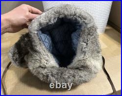 VINTAGE! German WW2 Rabbit Fur Hat