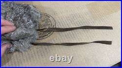 VINTAGE! German WW2 Rabbit Fur Hat