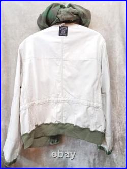 VINTAGE MIL-TEC WWII GERMAN HEER ARMY SPLINTER CAMO REVERSIBLE FIELD SizeXL