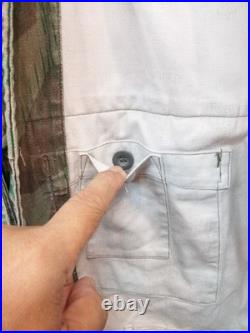 VINTAGE MIL-TEC WWII GERMAN HEER ARMY SPLINTER CAMO REVERSIBLE FIELD SizeXL