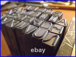 VIN letters Set 8 mm for Toyota