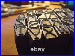 VIN letters Set 8 mm for Toyota