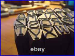 VIN letters Set 8 mm for Toyota