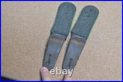 Veteran ID'D Original WW2 German Tunic Shoulder Boards Panzergrenadier Original