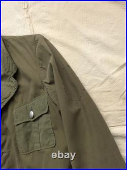 Vintage 1940s Repro German Wehrmacht Green Tropical Cotton Tunic Jacket M Vintage 1940s Repro German Wehrmacht Green Tropical Cotton Tunic Jacket M