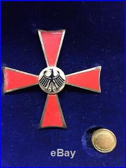 Vintage AUSTRIAN MEDAL EAGLE CROSS PIN & BUTTON 1st Class Bundesverdienstkreuz