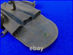 Vintage Aged Replica of German Germany WW2 Canvas Ammo Pouch Holder Bag