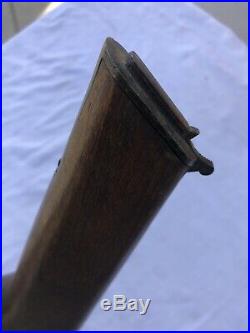 Vintage Broom Handle Shoulder Wood Stock! Estate Find