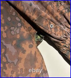 Vintage German WW2 Waffen SS Oak Smock