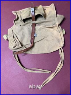 Vintage Original WW II German Battle Pack Bag For A-Frame With German Eagle Mark
