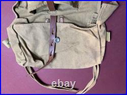 Vintage Original WW II German Battle Pack Bag For A-Frame With German Eagle Mark