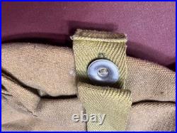 Vintage Original WW II German Battle Pack Bag For A-Frame With German Eagle Mark