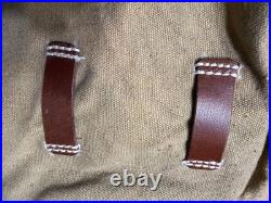 Vintage Original WW II German Battle Pack Bag For A-Frame With German Eagle Mark