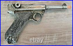 Vintage Replica World War II German Luger Pistol Firearm Gun Prop