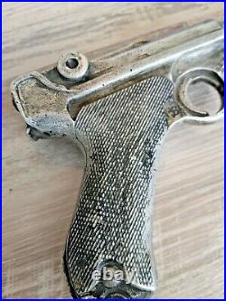 Vintage Replica World War II German Luger Pistol Firearm Gun Prop