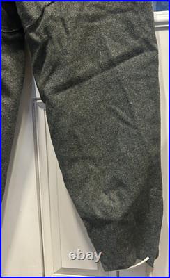 Vintage Reproduction WW2 German Military Fieldgray Uniform Trousers