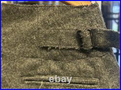 Vintage Reproduction WW2 German Military Fieldgray Uniform Trousers