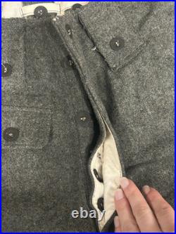 Vintage Reproduction WW2 German Military Fieldgray Uniform Trousers
