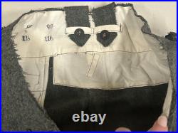 Vintage Reproduction WW2 German Military Fieldgray Uniform Trousers