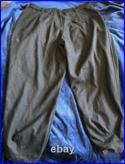 Vintage WW2 German PANZER Military ELITE Uniform Trousers Reproduction Estate