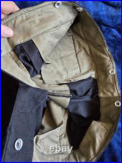 Vintage WW2 German PANZER Military ELITE Uniform Trousers Reproduction Estate
