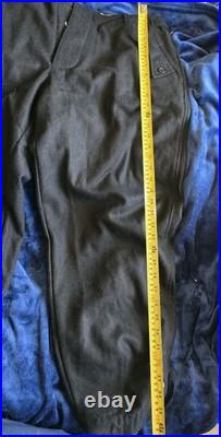 Vintage WW2 German PANZER Military ELITE Uniform Trousers Reproduction Estate