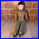 Vintage WWII German Doll 16 Porcelain Head Arms Feet Hand Painted Excellent