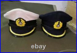 Visor Cap German style U-BOAT Captain Visor Hat Cap SET OF 2