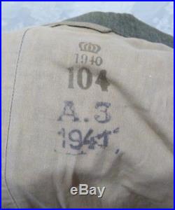 Vtg WW2 German Reenactment Uniform M42 Jacket Tunic #2