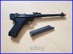WE Full Metal Airsoft Luger P08 Airsoft Gun WWII GBB