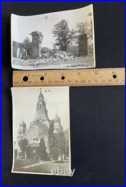 WW11 Photographs Pre / Post Bombing Kessel Germany Set of 20 Ephemera