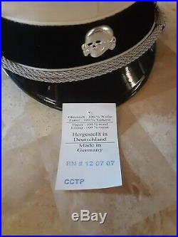 WW11 SS officers summer cap size 58 made in germany