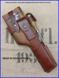 WW1 German Army Mauser C96 100% Handmade Cow 100% Leather Holster Czech Made