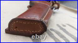 WW1 German Army Mauser C96 100% Handmade Cow 100% Leather Holster Czech Made