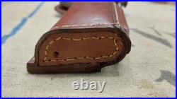 WW1 German Army Mauser C96 100% Handmade Cow 100% Leather Holster Czech Made