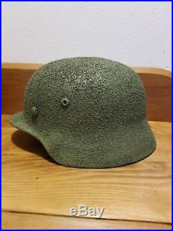 WW1 WW2 German Army Military Sand Camo M40 Helmet Museum Quality Normandy D-Day
