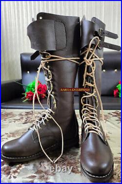 WW2 1920's German SA Kampfzeit Long Lace Up Boot (No Flap), All Sizes Available