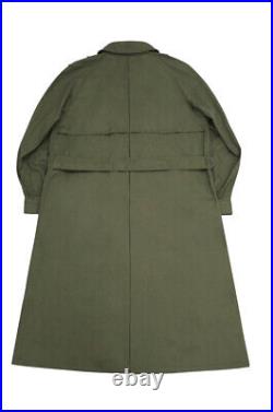 WW2 DAK Tropical Afrikakorps Motorcyclist olive protective coat Kradmantel M